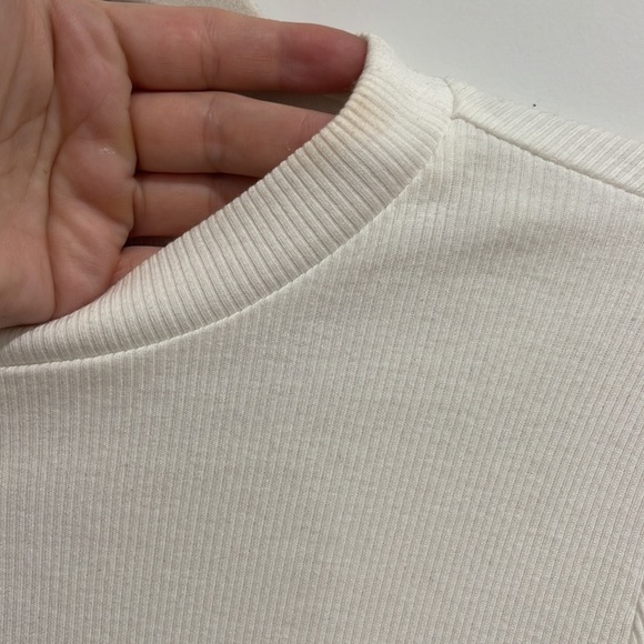 VERONICA BEARD WHITE SWEATER SMALL - Picture 3 of 5